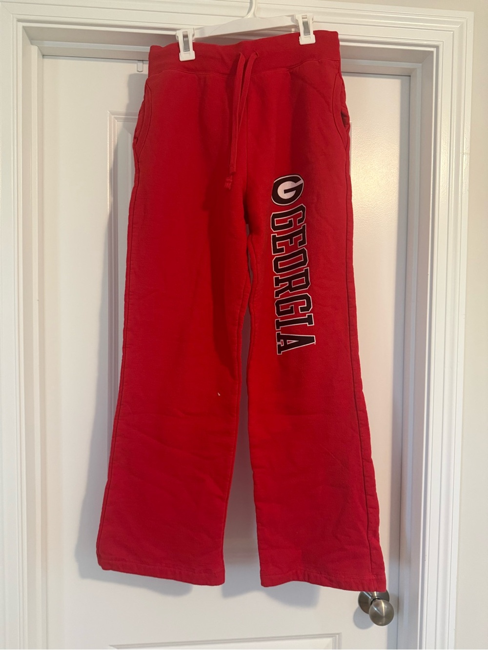 BNWOT Georgia Red Sweatpants with Drawstring Waist